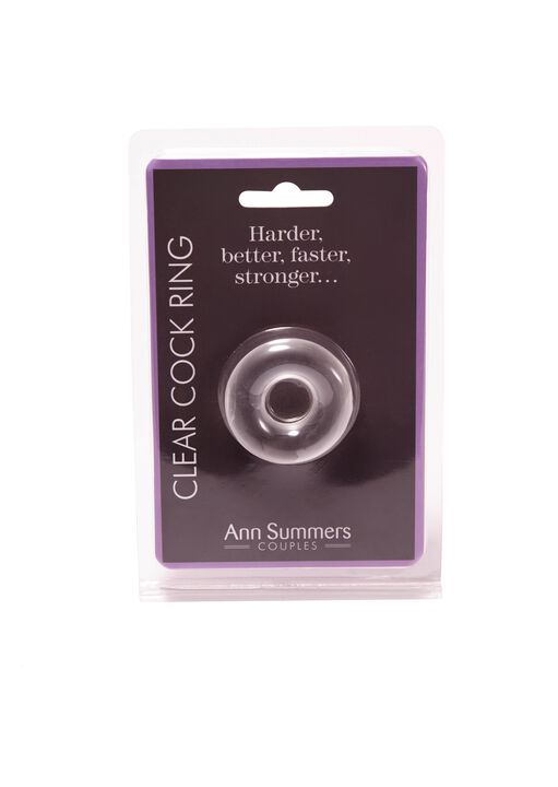 Clear Super Stretch Cock Ring image number 3.0