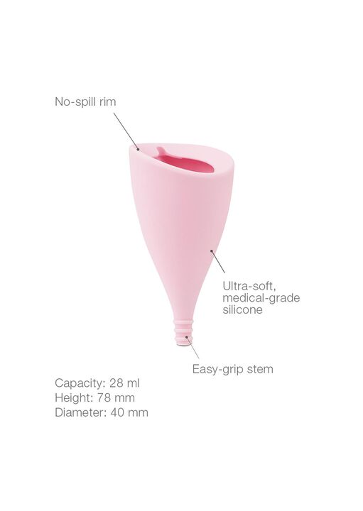 Intimina Lily Menstrual Cup Size A  image number 2.0