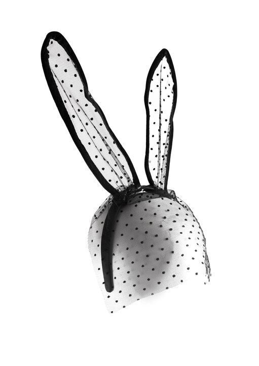 Lace Bunny Headband image number 1.0