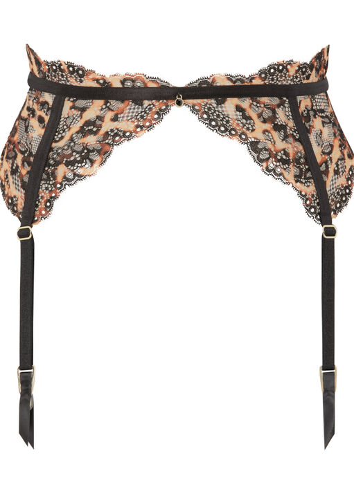 Sexy Lace Planet Suspender Belt  image number 4.0