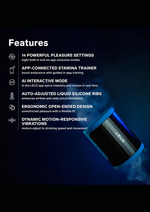 LELO F2™ Stamina Trainer image number 1.0