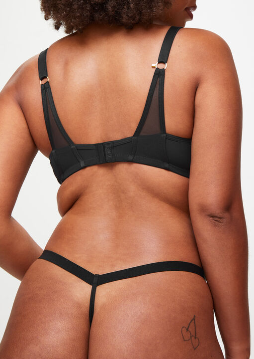 Zadie Fuller Bust Non Pad Plunge Bra image number 2.0