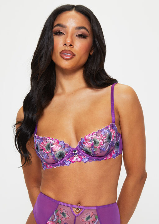 Wildflower Non Padded Plunge Bra image number 0.0