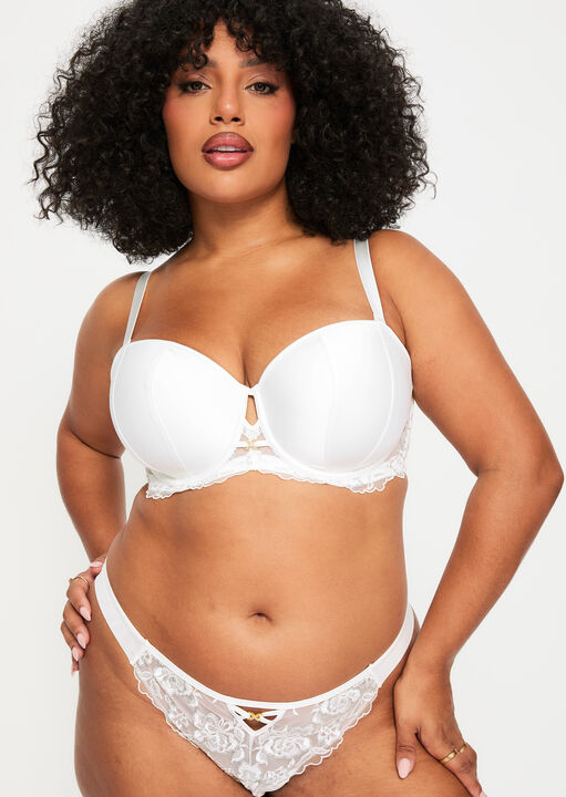 Endless Attraction Padded Fuller Bust Balcony Multiway Bra image number 6.0