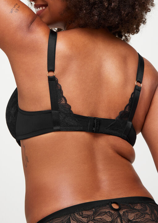 Harper Padded Plunge Bra image number 5.0