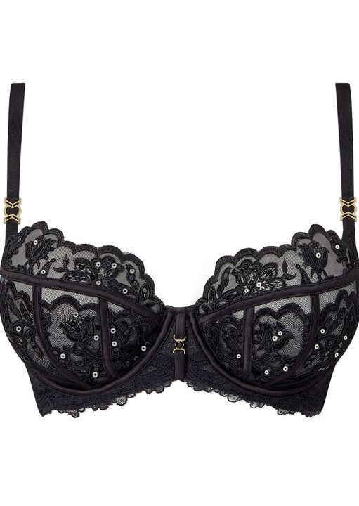 The Icon Fuller Bust Non Padded Balcony Bra image number 4.0