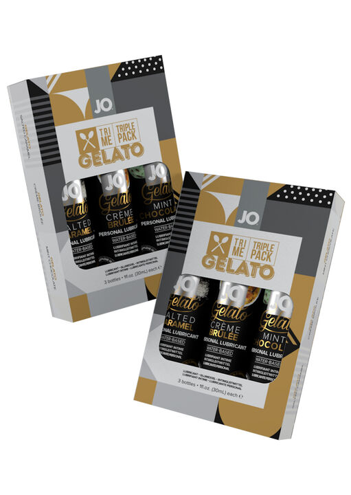 System Jo Gelato Flavoured Lubricant Triple Pack 3 x 30ml Set image number 5.0