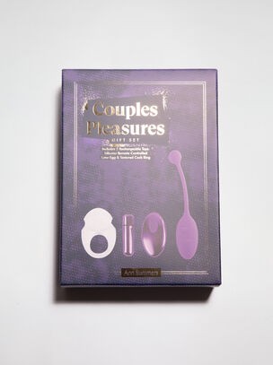 Playful Pleasures Silicone 4-Piece Couples Toy Gift Set
