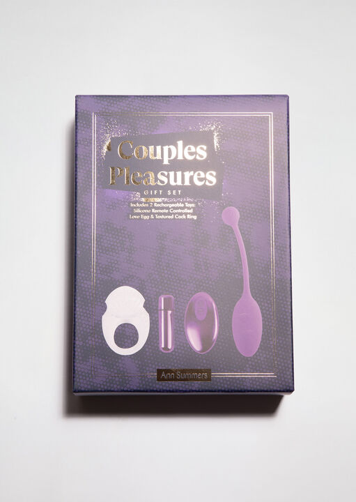 Playful Pleasures Silicone 4-Piece Couples Toy Gift Set image number 0.0