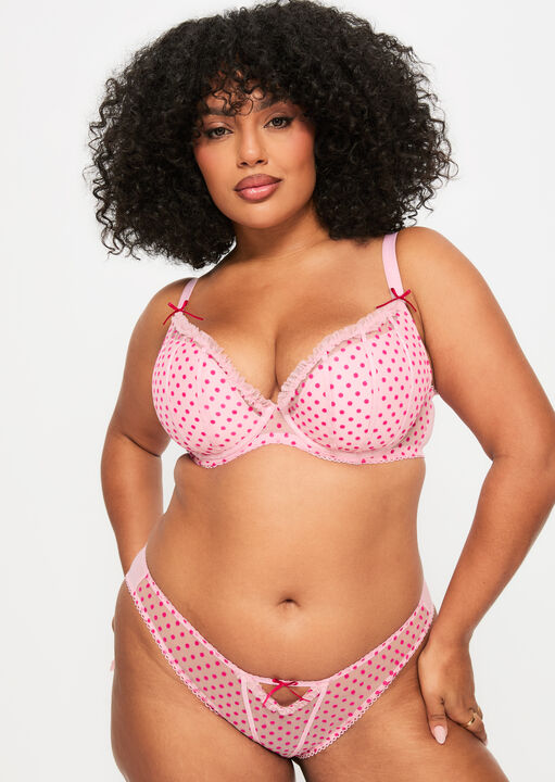 Tease & Trouble Padded Plunge Bra image number 7.0
