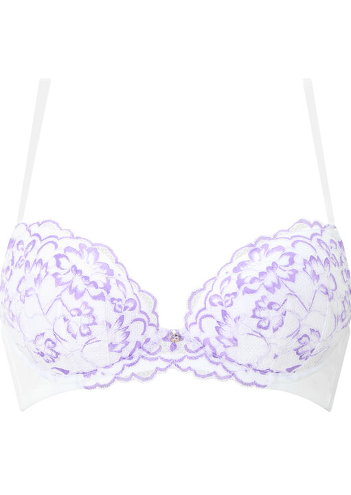 Sexy Lace Padded Plunge Bra image number 9.0