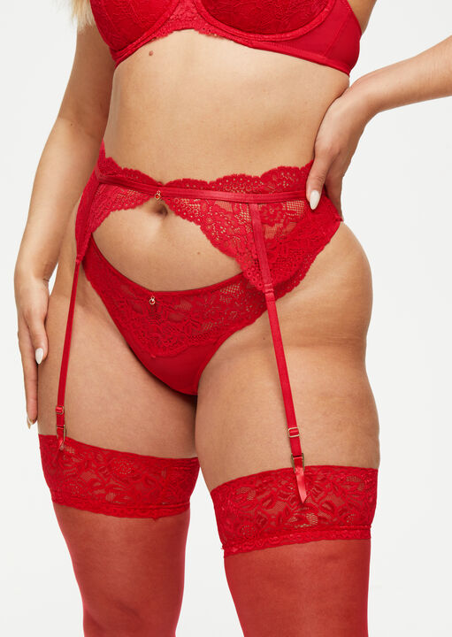 Sexy Lace Planet Suspender Belt image number 0.0