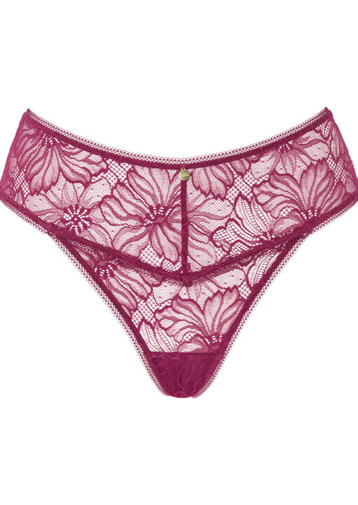 Knickerbox Alice Lace High Waisted Thong image number 4.0