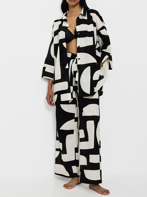 Summer Allure Shirt - Black