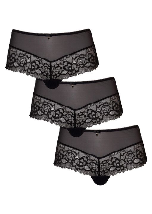 Sexy Lace Short 3 Pack  image number 0.0