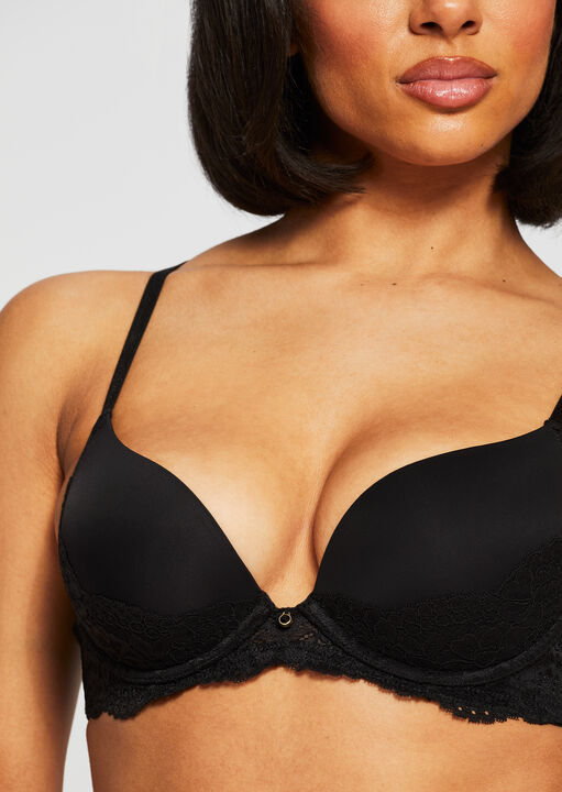 Sexy Lace Planet Smooth Plunge Bra image number 1.0