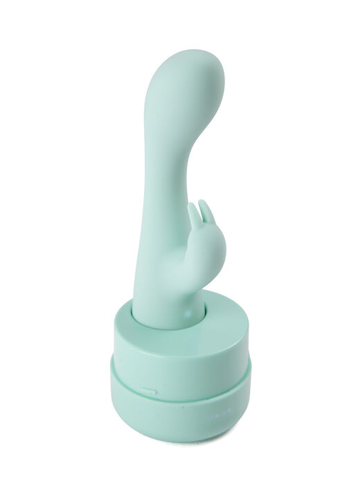 Moregasm+ Pleasure Unplugged Rabbit Vibrator with Charging Case image number 3.0