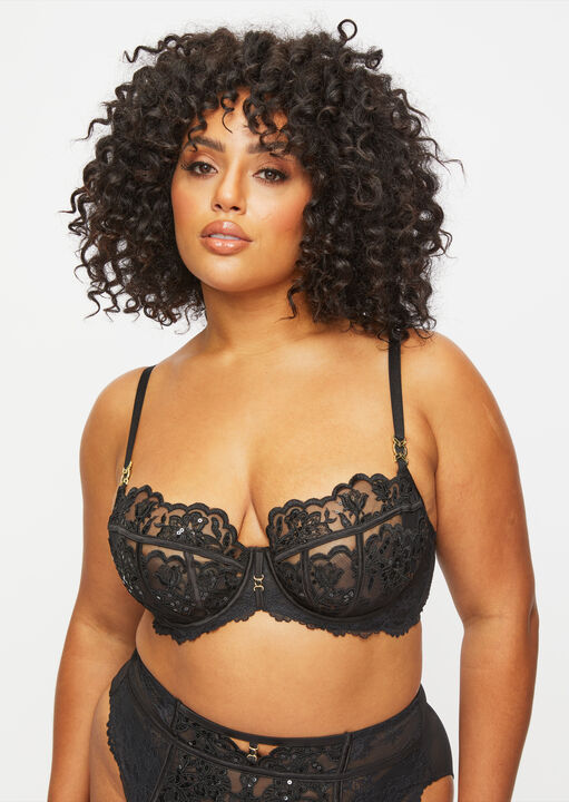 The Icon Fuller Bust Non Padded Balcony Bra  image number 0.0