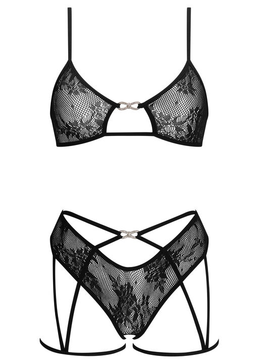 Heartbreaker Crotchless Set image number 4.0