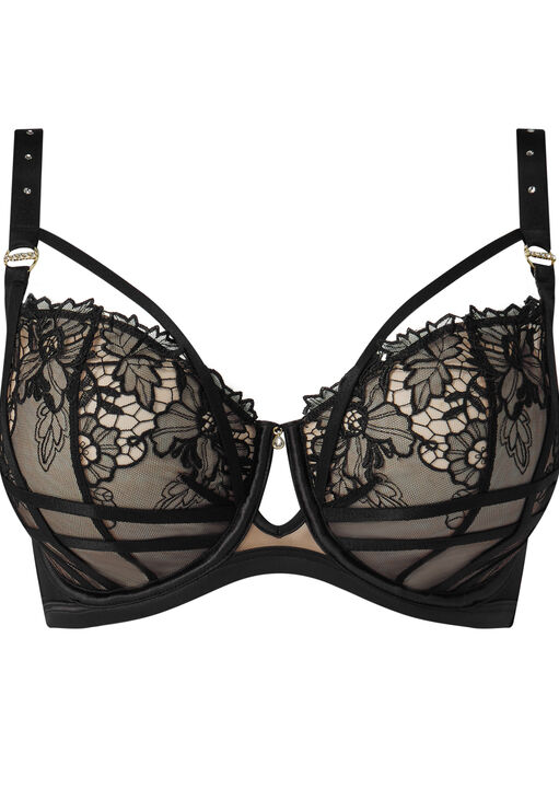 Untold Desire Fuller Bust Non Padded Plunge Bra image number 5.0