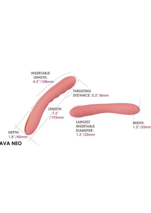 Svakom Ava Neo Interactive Thrusting Vibrator image number 1.0