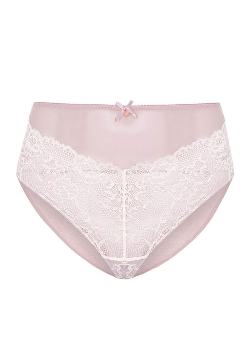 Tonal Lace High Waist Brief image number 4.0