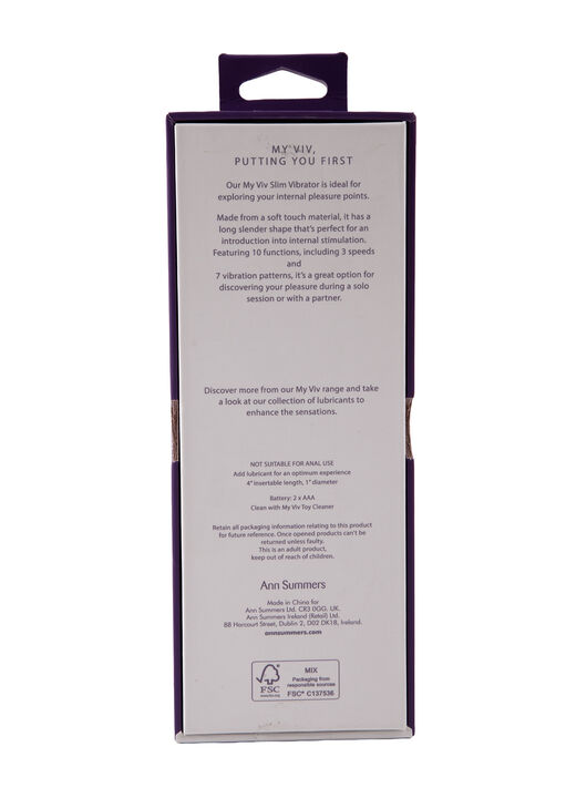 My Viv Slim Vibrator image number 4.0