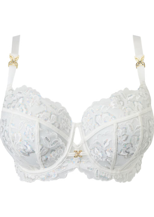 Endless Attraction Non Padded Fuller Bust Plunge Bra image number 5.0