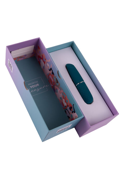 Self Love Ripple Texture Silicone Bullet Vibrator image number 5.0