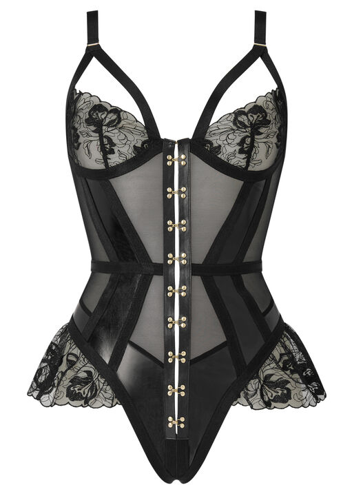 Ecstatic Crotchless Teddy image number 5.0