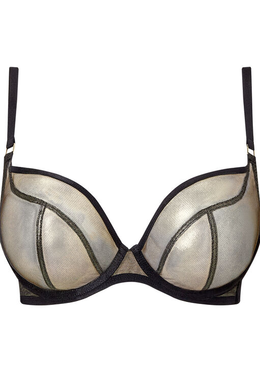 The Palazzo Fuller Bust Non Pad Plunge Bra image number 3.0