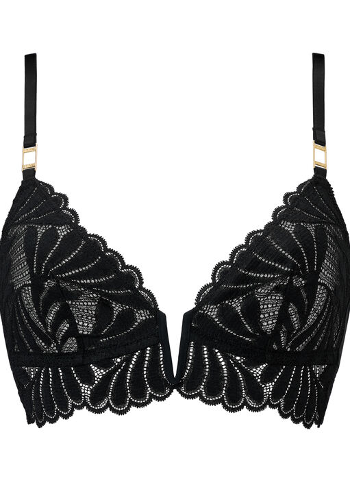 Knickerbox Olivia Lace Non Padded Plunge Bra image number 4.0