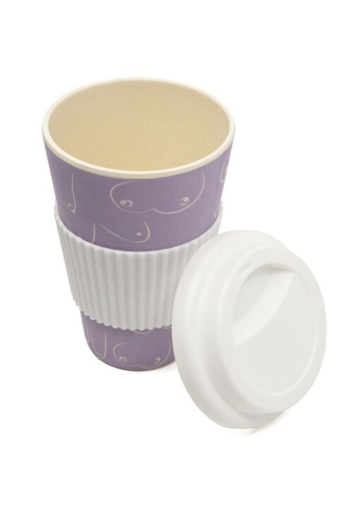 Reusable Boob Print Cup 450ml image number 1.0