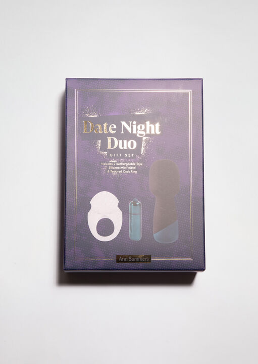 Date Night Duo Silicone Couples 3 Piece Gift Set image number 0.0