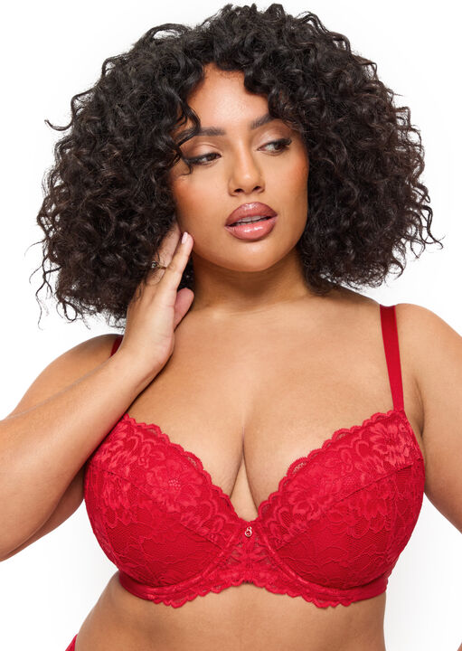 Sexy Lace Padded Plunge Bra 2 Pack image number 4.0