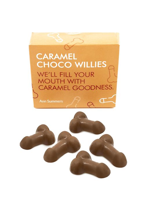 Ann Summers Salted Caramel Chocolate Willies Rude Edible Sweets,