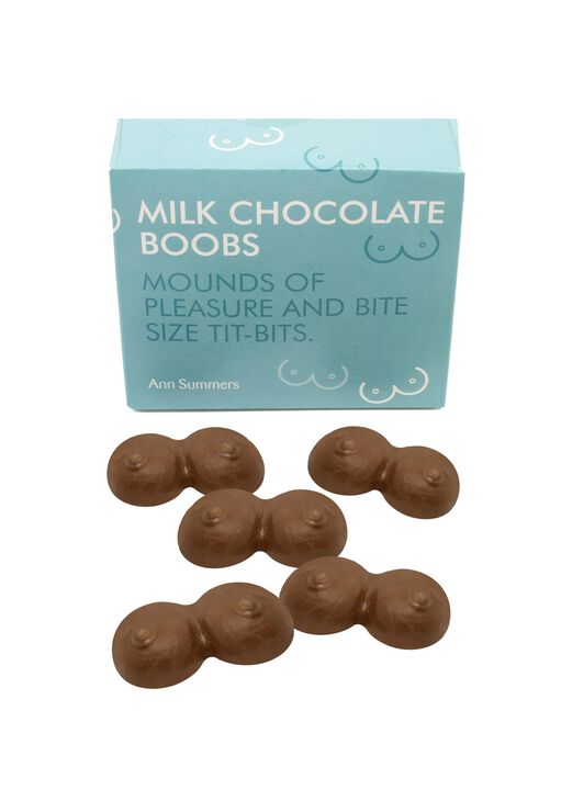 Ann Summers Milk Chocolate Boobs Rude Edible Sweets,