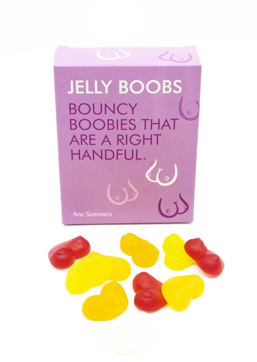 Ann Summers Men's Jelly Boobs Rude Edible Sweets,