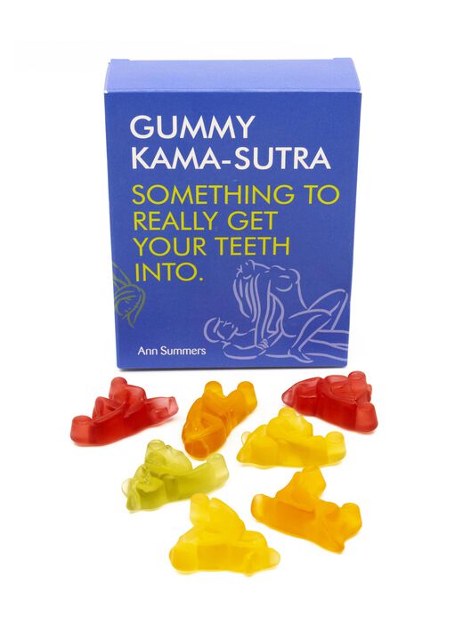 Ann Summers Gummy Kama Sutra Rude Edible Sweets,