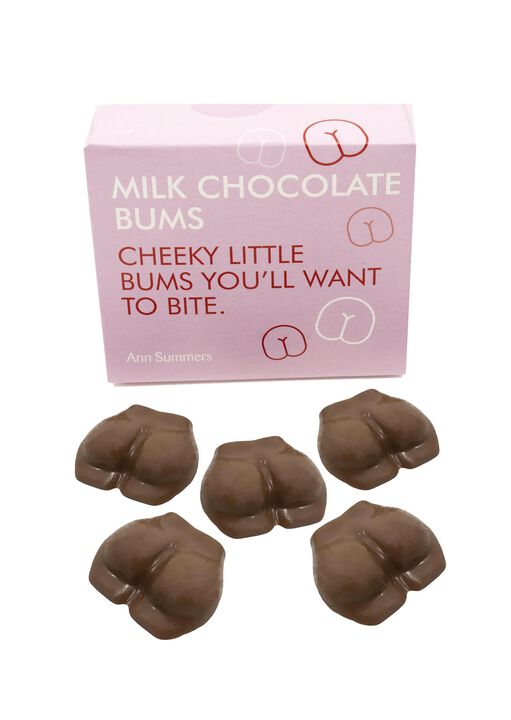 Ann Summers Milk Chocolate Bums Rude Edible Sweets,