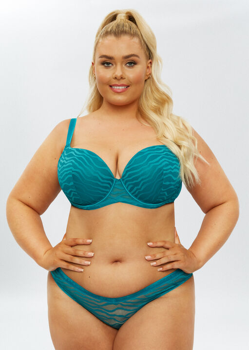 Ann Summers The Entity Fuller Bust Bra, Teal 34Dd