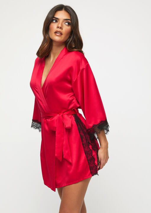 Ann Summers Red Cherryann Robe, X L