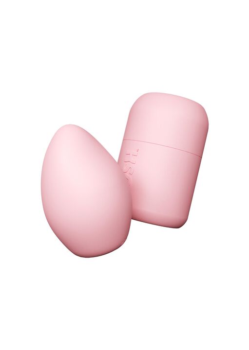 Vush Plump Compact Rechargeable Pink Squishy Palm Vibrator - Image 4