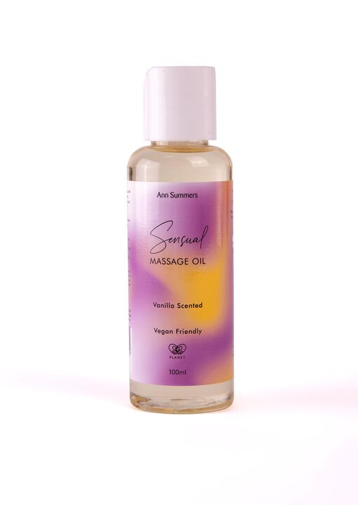 Ann Summers Sensual Massage Oil Vanilla 100Ml,