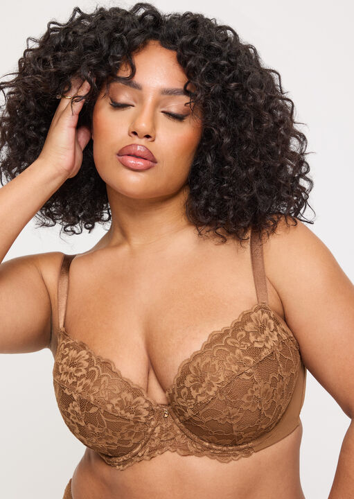 Ann Summers Nude Sexy Lace Padded Plunge Bra, 03 34Ff