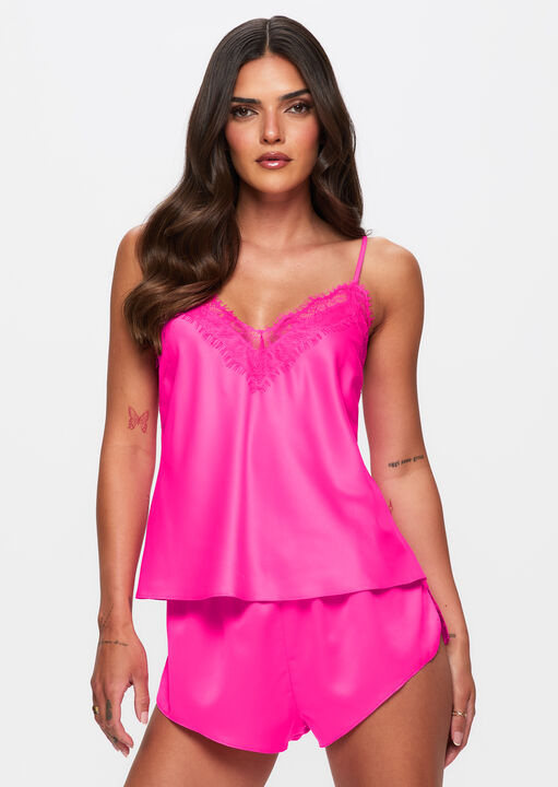 Ann Summers Pink Cerise Cami Set, Bright S