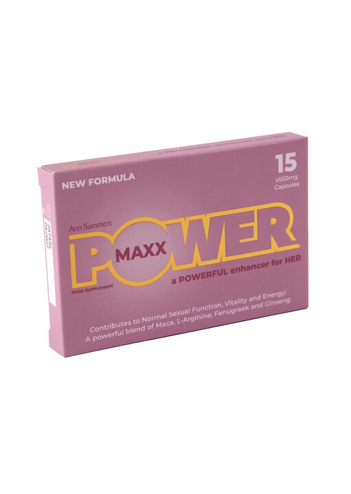 Ann Summers Maxx Power For Her Supplements for Sex Drive - 15 Pills,