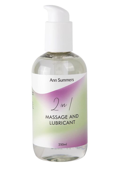 Ann Summers 2 In 1 Massage Gel & Lubricant 250Ml,