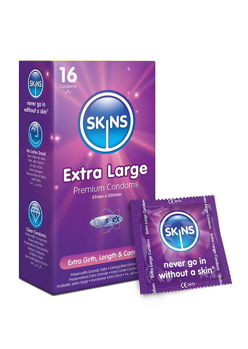 Skins Condoms Extra Large 16 Pack,