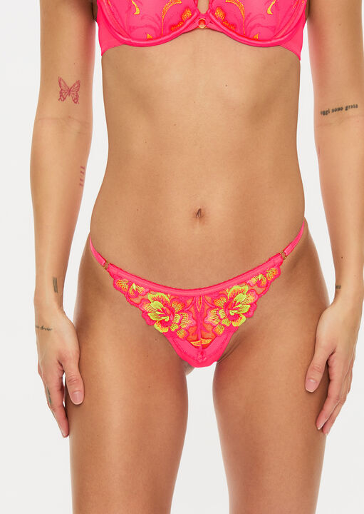 Ann Summers Pink Tropical Oasis G-String, Bright 8